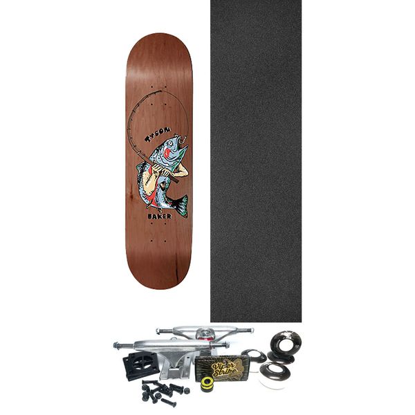 Baker Skateboards Tyson Peterson Late For Something Skateboard Deck - 8.47" x 31.875" - Complete Skateboard Bundle
